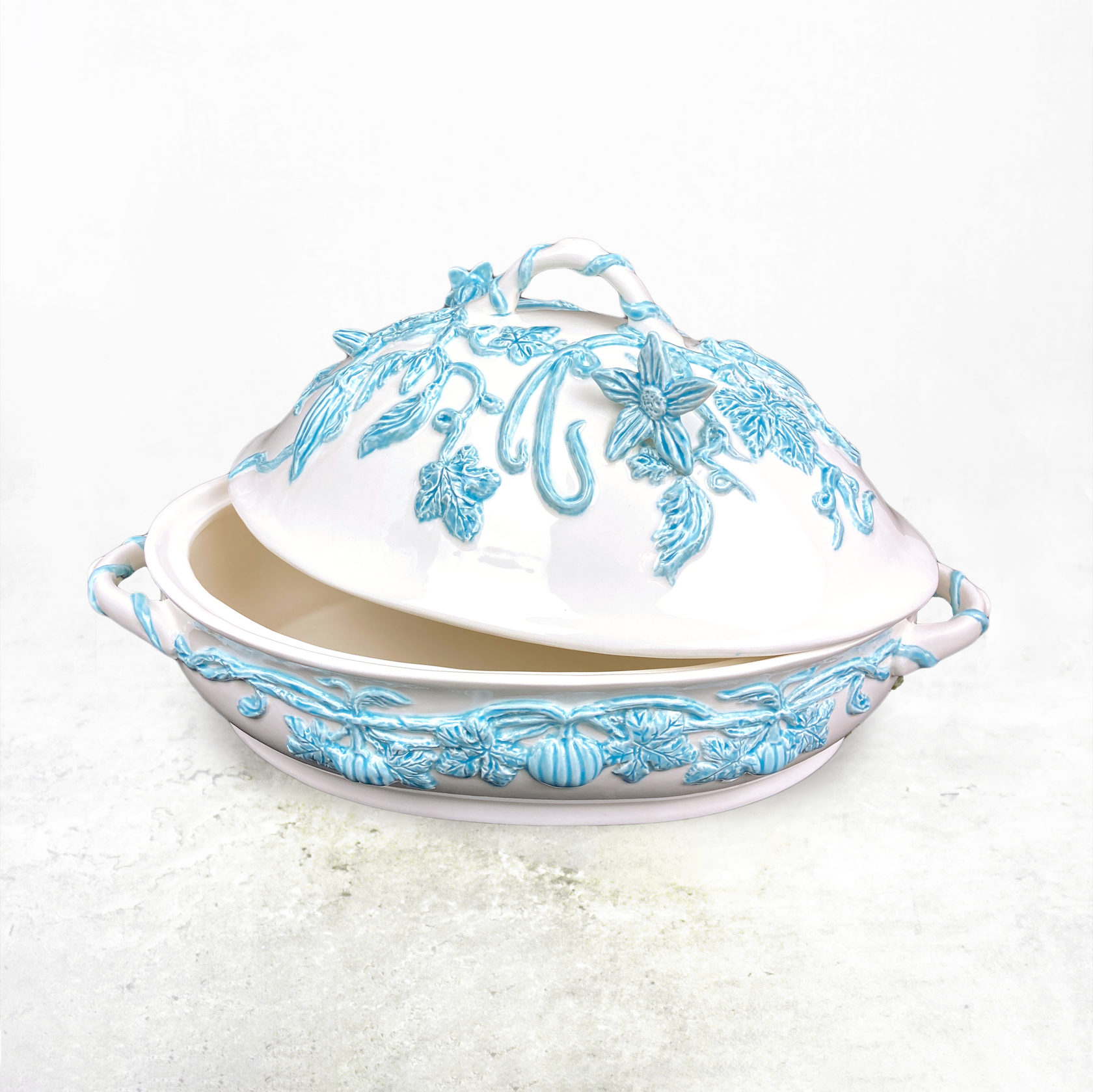 Блюдо для рагу Красный/роспись PROVANSFAIENCE sun-id-994754 - Вид №5