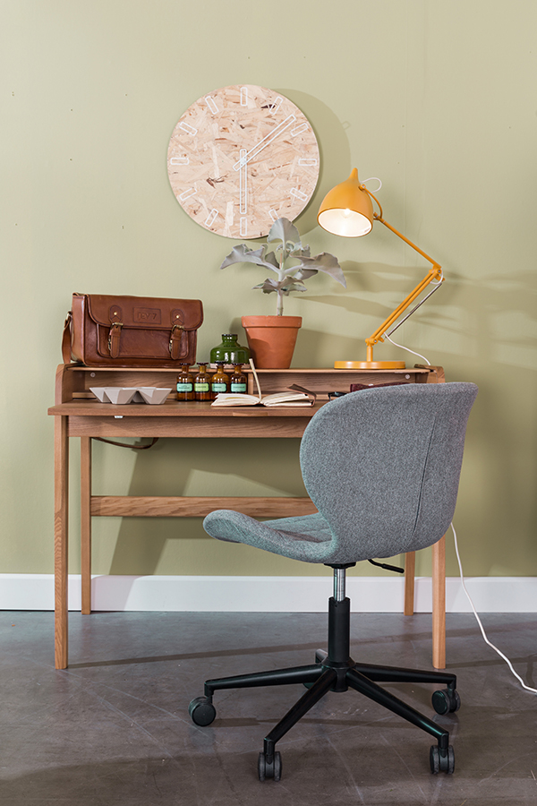 Кресло офисное OMG серое с черным Zuiver 1300001 - Вид №8