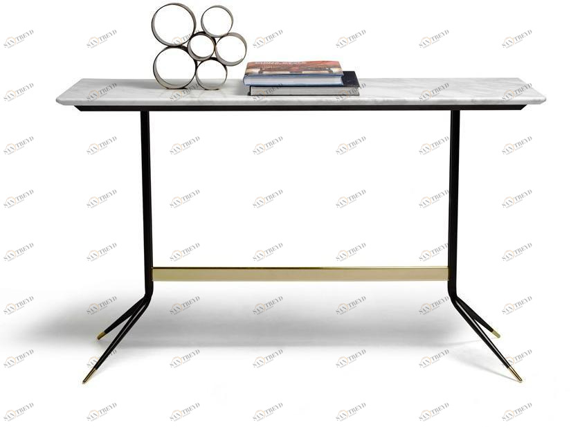 Vibieffe Прямоугольная мраморная консоль в современном стиле 1500 swing sun-id-1362554