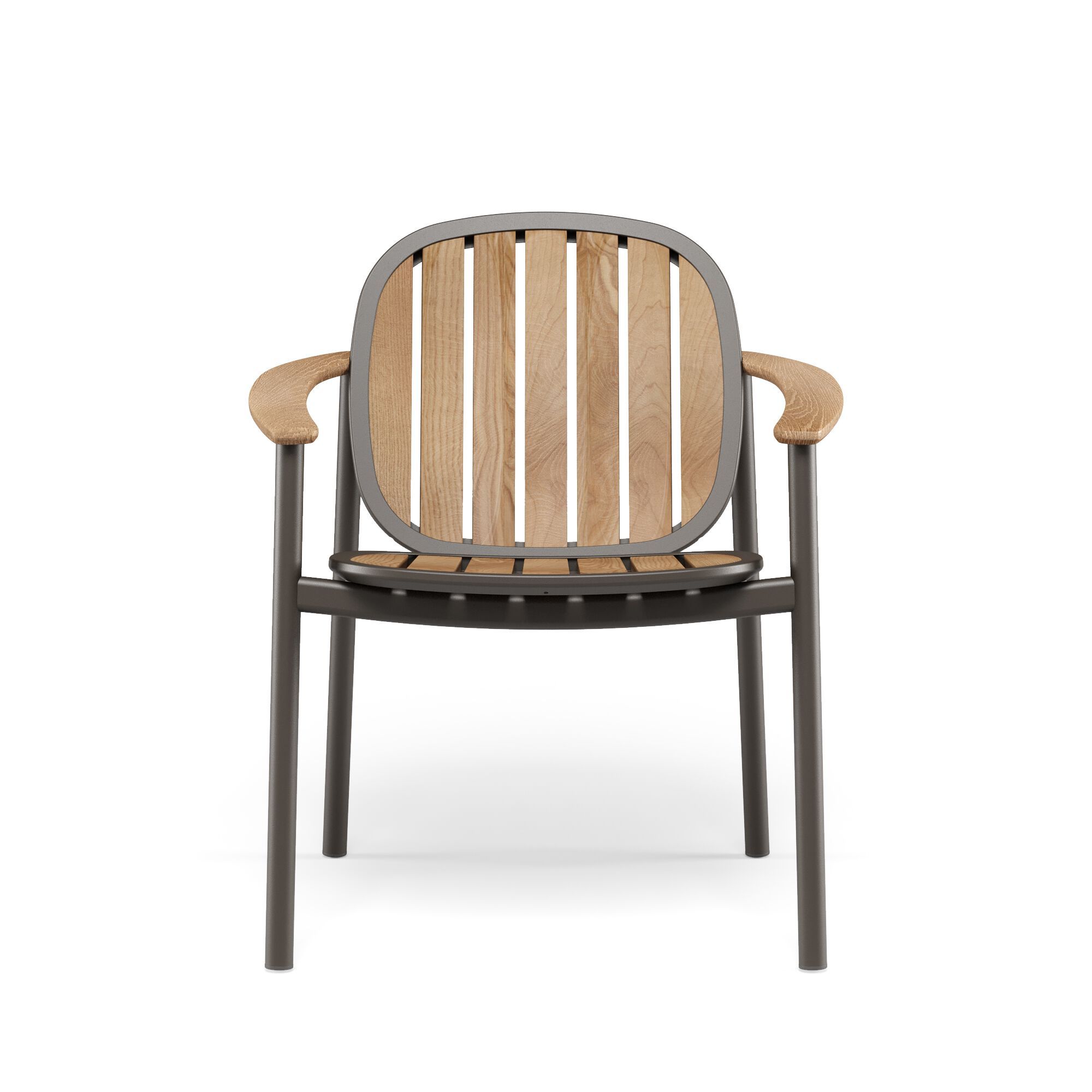 Стул для сада из тикового дерева с подлокотниками emu Близнецы ARCH-00020320 - Вид №3