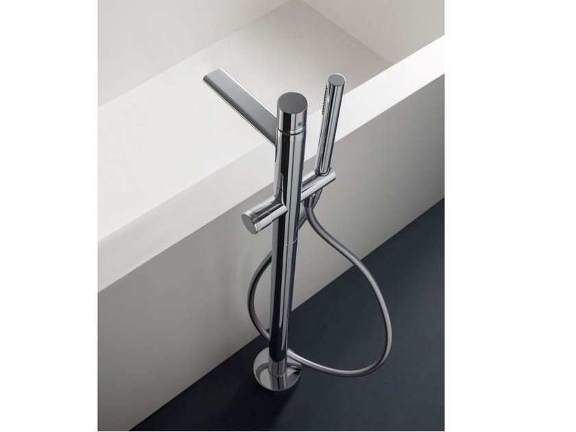 Смеситель для ванны с одним отверстием из латуни Rubinetterie Treemme NANOtech ARCH-00001812