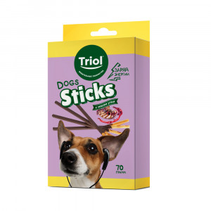 ПР0059242 Лакомство для собак FUN FOOD Соломка с мясом утки, 70г TRIOL