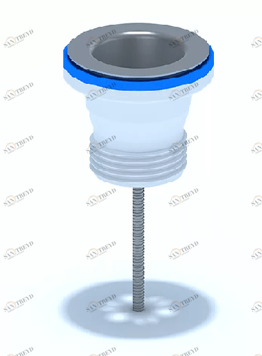 Выпуск для кухонной мойки АНИ из нержавеющей cеткой 1 1/4" M200 АНИ пласт 7245