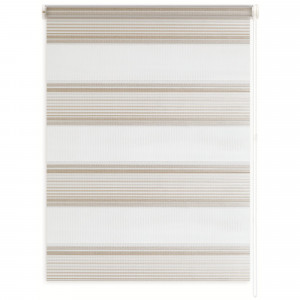 83503064 Штора рулонная день-ночь Miamoza Verona 120x160 см белая