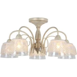 Потолочная люстра Omnilux Pattada OML-53107-05 OMNILUX PATTADA 184129 Белый