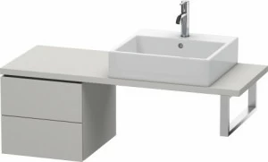 LC582600707 L-Cube Шкафчик для компактной консоли Бетонно-серый матовый декор