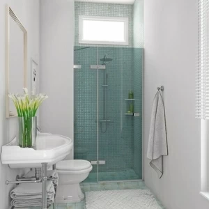 Душевая дверь в нишу 115x200 GK-862A стекло прозрачное 6 мм GUTEWETTER TREND DOOR