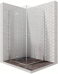 Душевое ограждение Ambassador Diamond 12011110 (1000x1000x2000), 1 место
