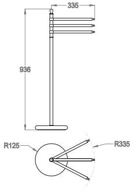 Fir Italia Accessori bagno classici  Abme12a  - Вид №1