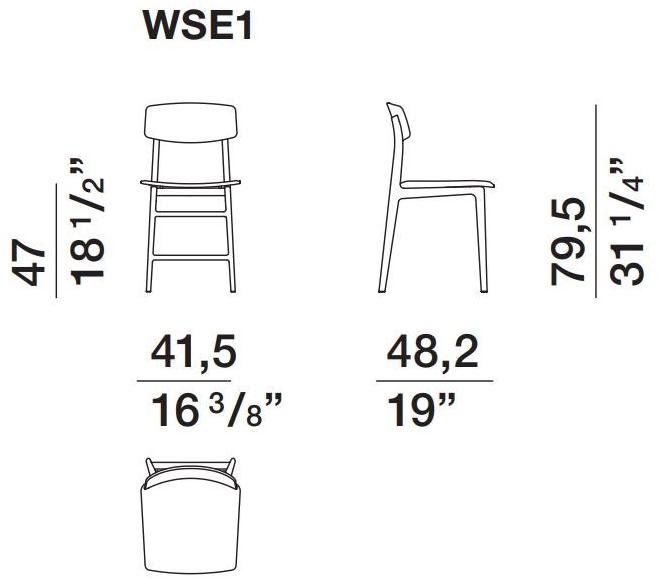 Molteni & C. Деревянный стул Woody sun-id-1502616 - Вид №3