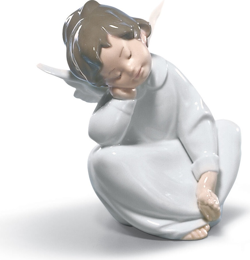 10668963 LLADRO Фигурка Lladro "Спящий ангел" 12x15см Фарфор Lladró 