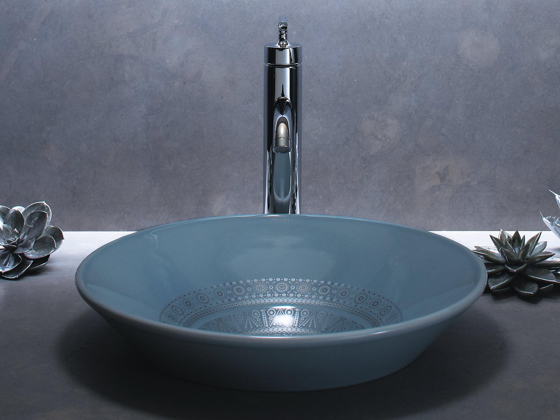 K-14223-SR1-K7 Накладная раковина на столешницу  прямоугольная Kohler  - Вид №2