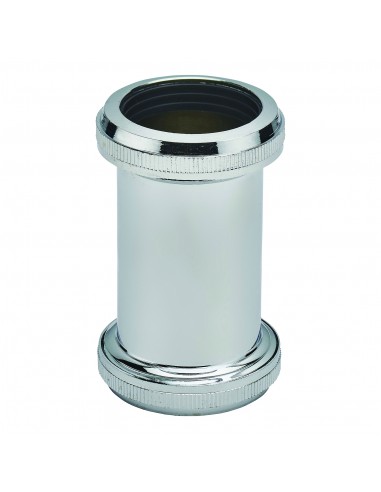 020600 008 00  Втулка для раковины, входа и выхода Д. 32 мм, матовый никель Valentin Матовый Никель  - Вид №1