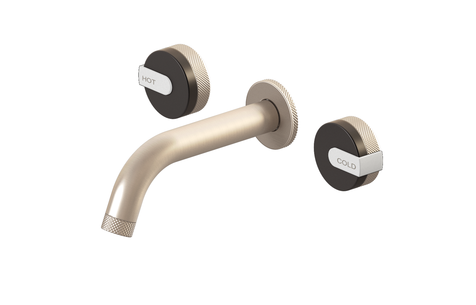 E-11530-R1GM-L1WT-SN Смеситель для умывальника из 19,1см носикем (внешняя часть) GRAFF MOD+