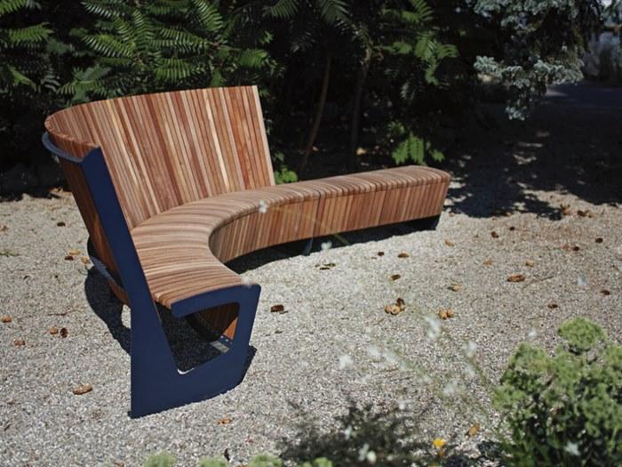 mmcité1 Изогнутая скамья со спинкой sun-id-1493570 - Вид №2