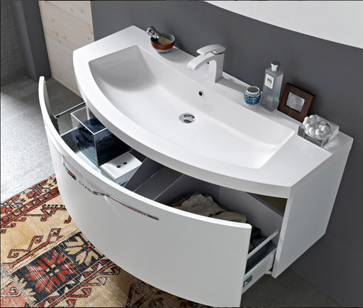 OA 12 OASI Комплект мебели для ванной комнаты 145 см ARDECO Ardeco S. R. L 42528 - Вид №3