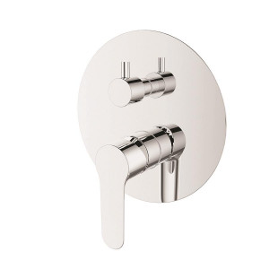 BB35037139 Bienbanyo Смеситель для скрытой ванны для круглой ванны Bien Water Flowbox 3F - Деталь для поверхностного монтажа