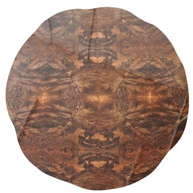 KARPA Круглый стол из ореха Calypso K1141 - Вид №1