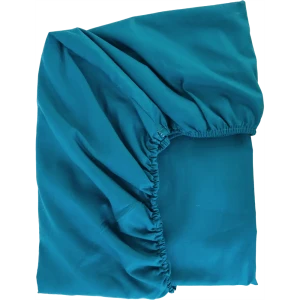 Простыня Tex Republic 28552 200x200 см сатин на резинке бирюза