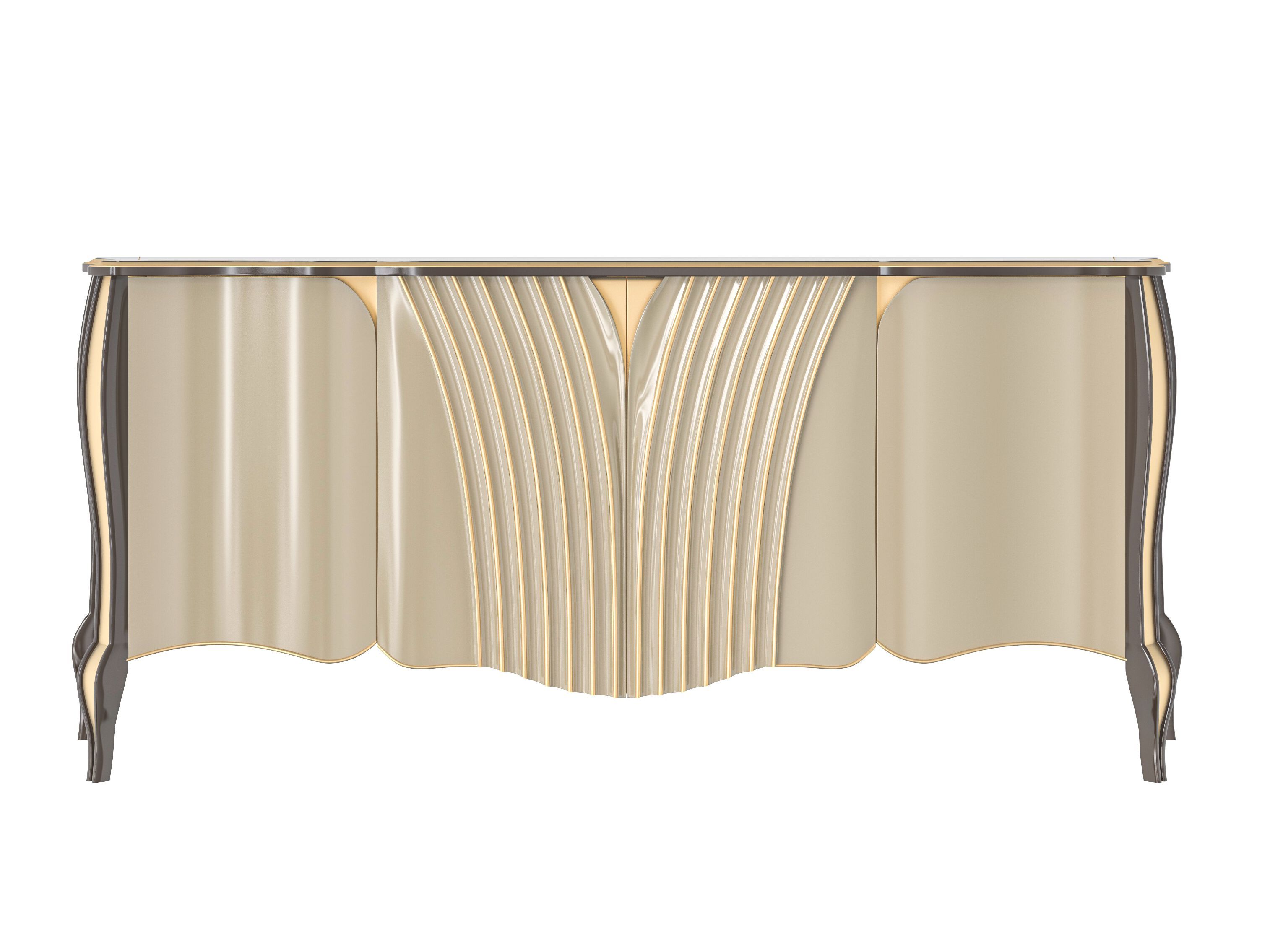 Шкаф из бука с распашными створками Modenese Luxury Interiors REGAL ARCH-00073905