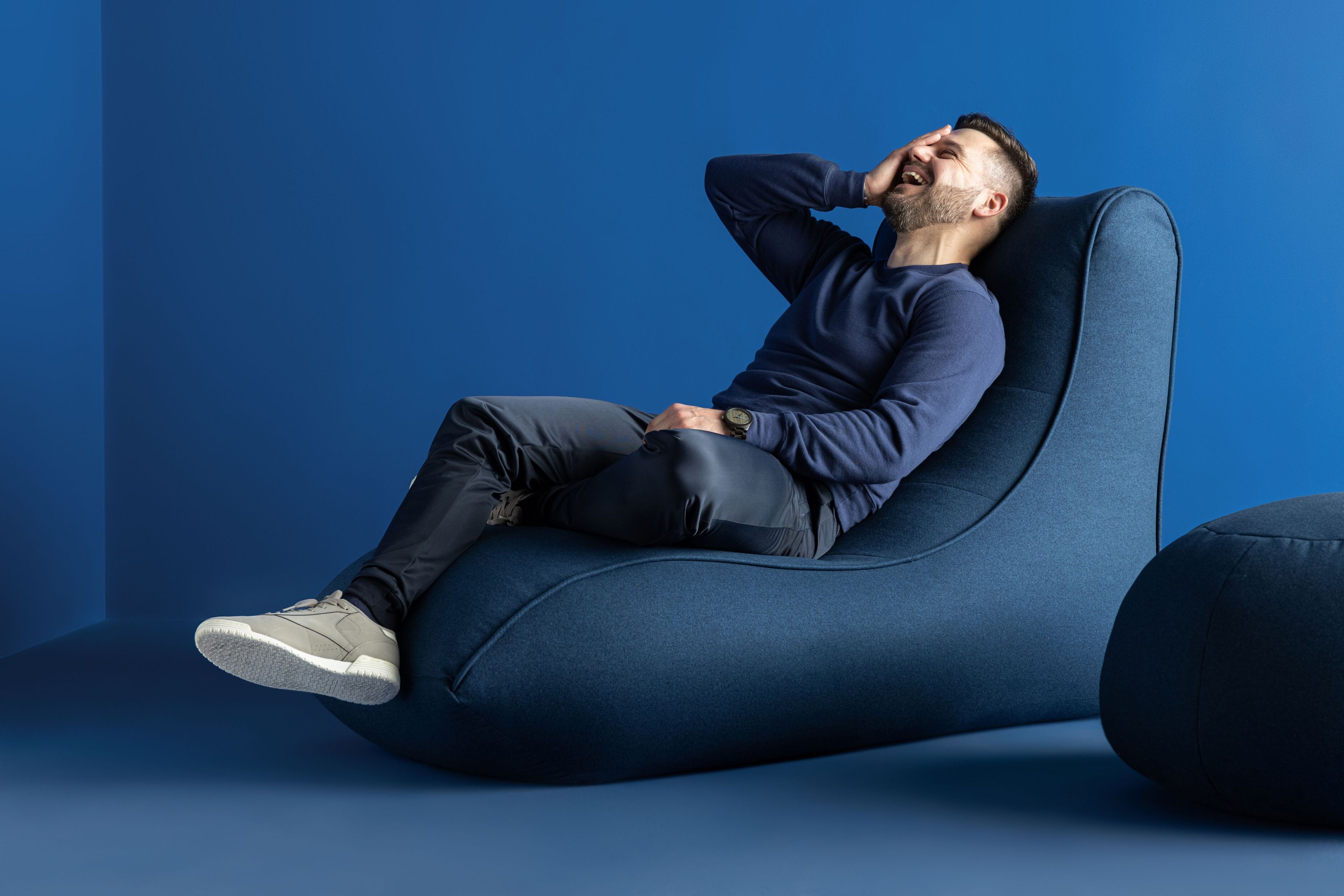 Мягкий шезлонг из ткани Joyf Beanbags ARCH-00029761 - Вид №8