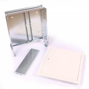 Шкаф коллекторный металлический встраиваемый EMMETI 540х630х110-160