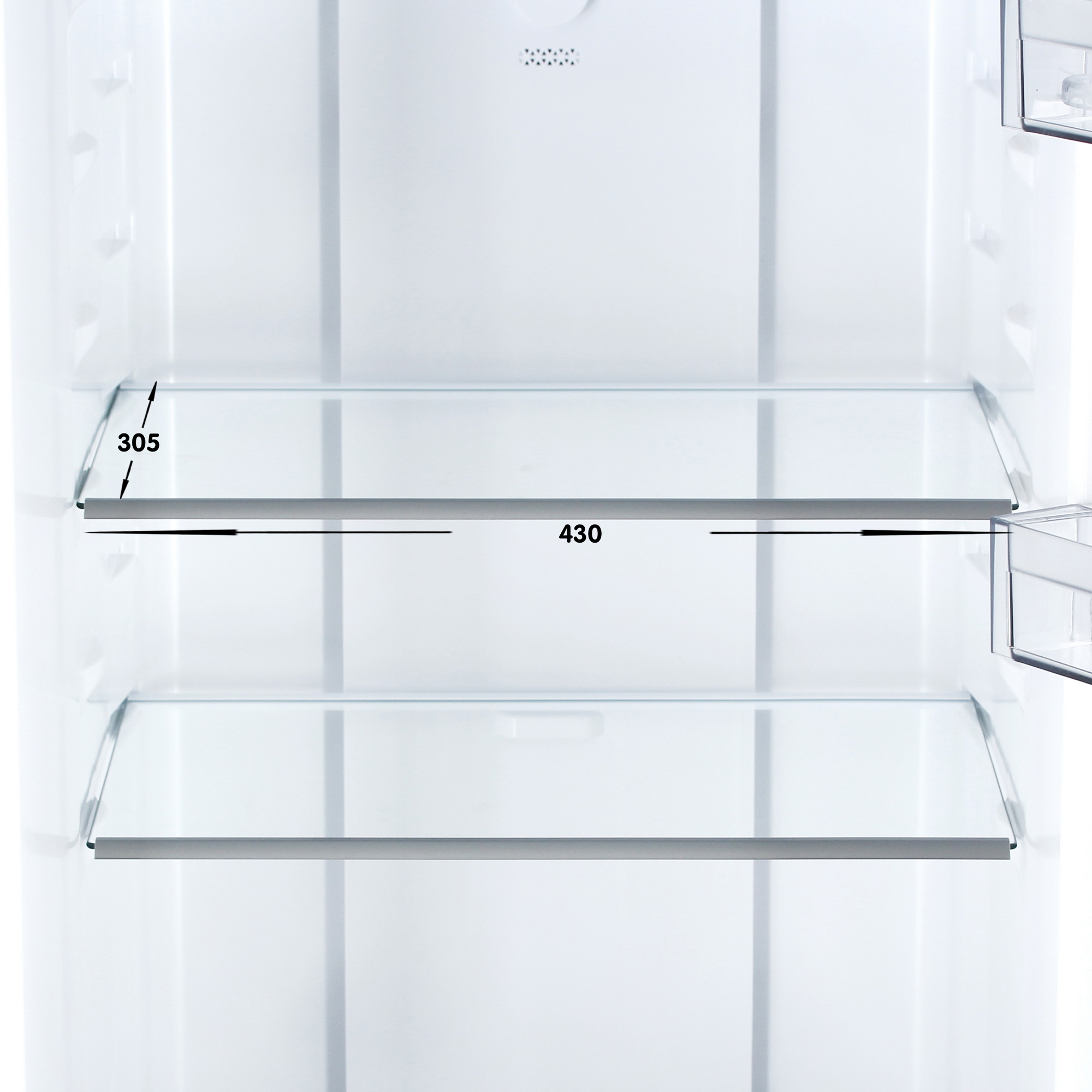 9194085 Холодильник с морозильником   WILLMARK RFN-365NFX серый STDN-0085470 - Вид №8