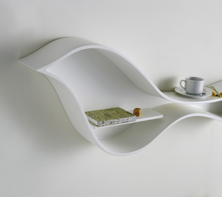 Ex.T Birdie Полка белая EXBIRDIEB.CO  - Вид №1