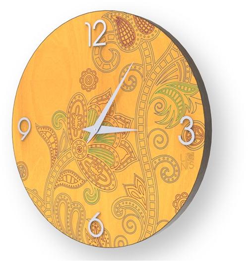 LIGNIS® Настенные часы из дерева с лепниной Dolcevita marrakech 10.048 / 10.126 - Вид №1