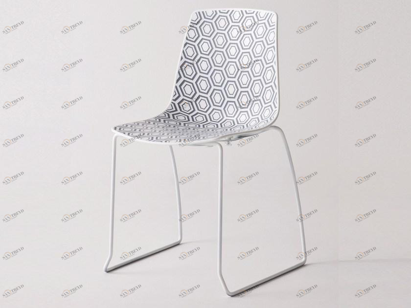 GABER Штабелируемый стул на салазках из технополимера Alhambra sun-id-1470399