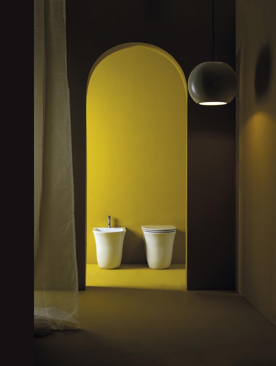 FLWC0118 Напольный унитаз приставной GSG CERAMIC Flut - Вид №2