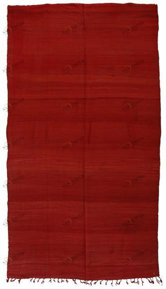 AFOLKI Прямоугольный однотонный ковер с длинным ворсом из шерсти Chichaoua Taa904be