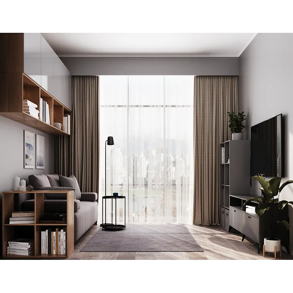 Стеллаж KONSENSA Руан 4 секции 70x70x31.7 см ЛДСП цвет дуб комано STLM-2038029 - Вид №13