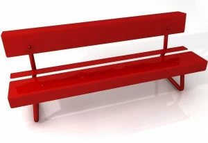 GARDA DESIGN Скамейка из листового металла