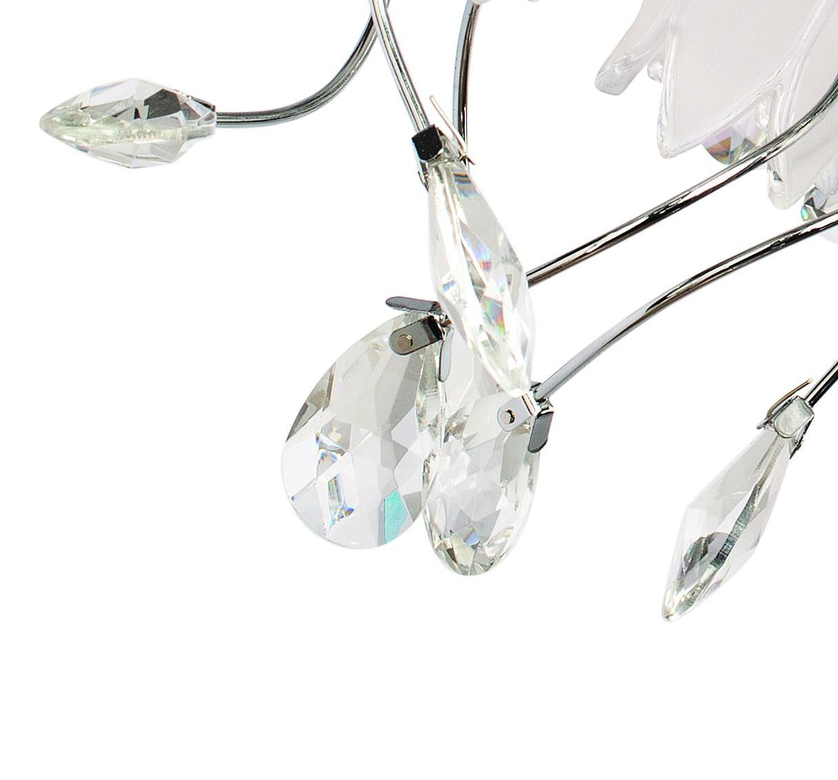 Потолочная люстра MW-Light Подснежник 294014416 MW-LIGHT ДИЗАЙНЕРСКИЕ, ПОДСНЕЖНИК 182279 Хром  - Вид №1