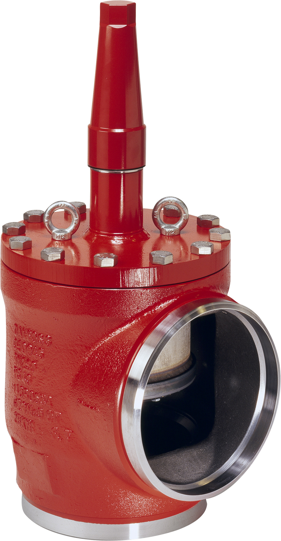 Danfoss SVA-DH — запорные клапаны для работы при большом перепаде давления SVA-DH 250 D ANG CAP Запорный клапан 148B3764  - Вид №2