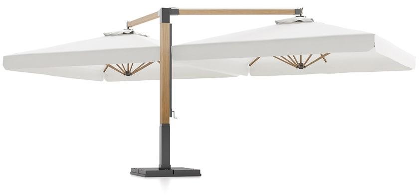 Atmosphera Двойной зонт из акриловой ткани Ombrelloni sun-id-1429381 - Вид №1