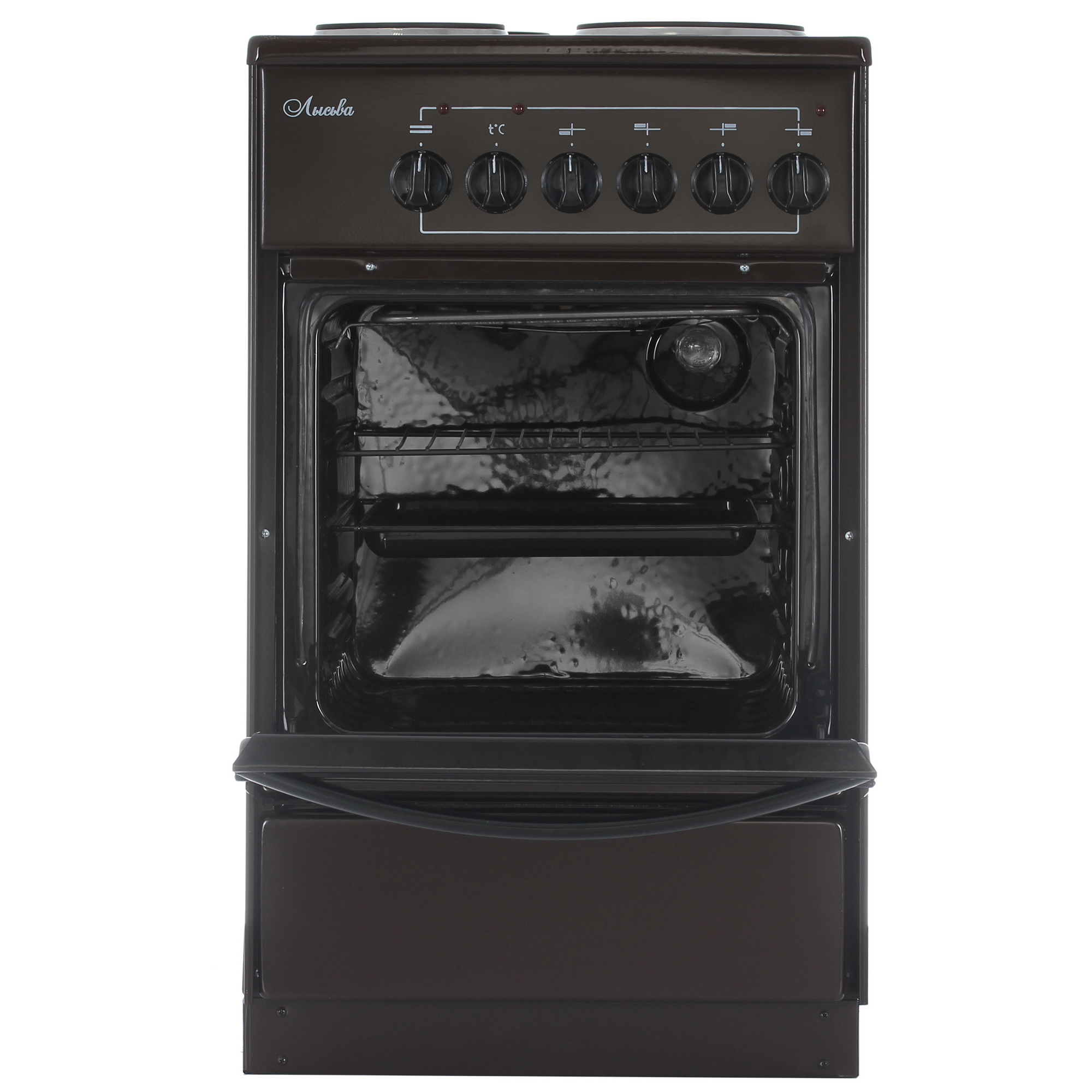 1174044 Электрическая плита Лысьва ЭП 402 коричневый STDN-0063238 - Вид №7