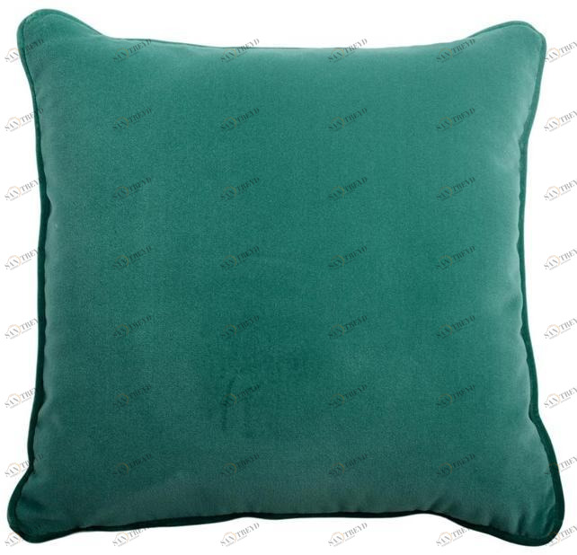 l'Opificio Однотонная квадратная подушка из хлопка  037-19 