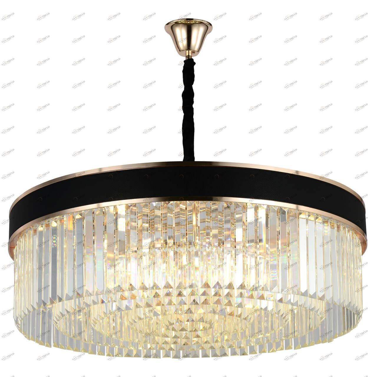 Подвесная люстра Stilfort Lero 1026/03/18P STILFORT ДИЗАЙНЕРСКИЕ, LERO 00-3888510 Прозрачный;черный 