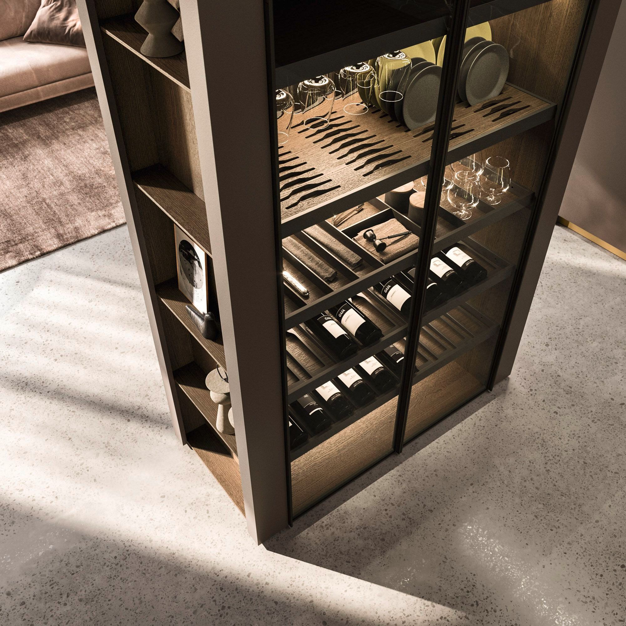 Встроенная кухня с островом Arrital Ak_Project ARCH-00061127 - Вид №7