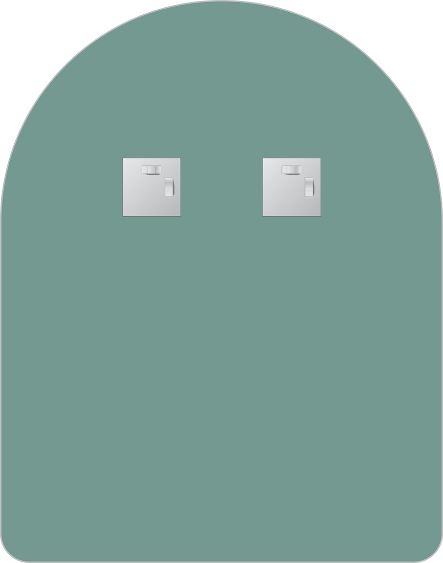 BY 0012 Зеркало со шлифованной кромкой EVOFORM Primary - Вид №2