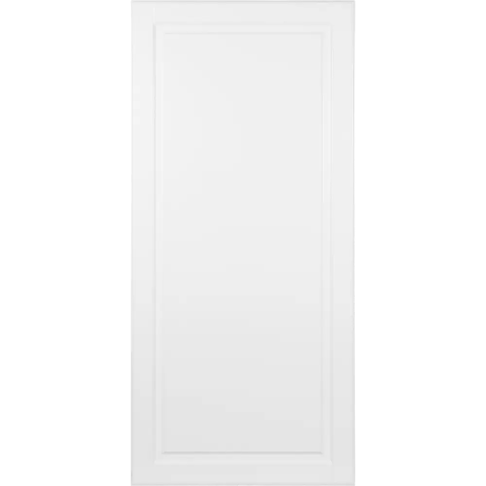 Дверь для шкафа Delinia «Леда белая» 60x130 см, МДФ, цвет белый STLM-2168065