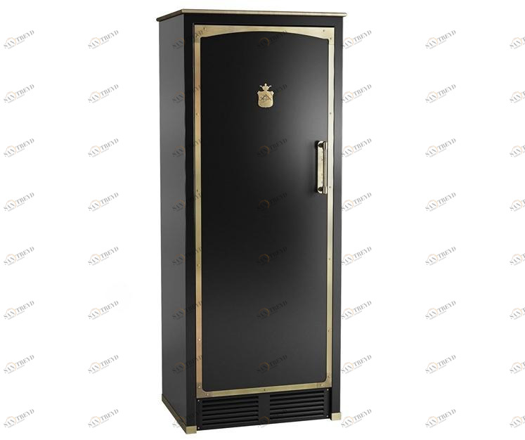 Officine Gullo Отдельно стоящий однодверный холодильник из стали в современном стиле sun-id-1415124