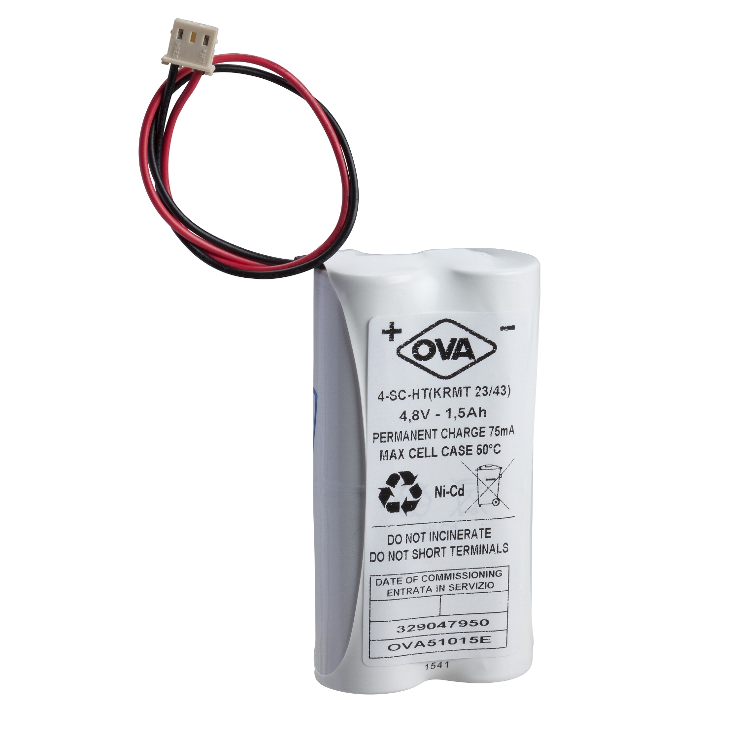 OVA51014E Аккумуляторная батарея 4,8В 0,6АЧ Schneider Electric 