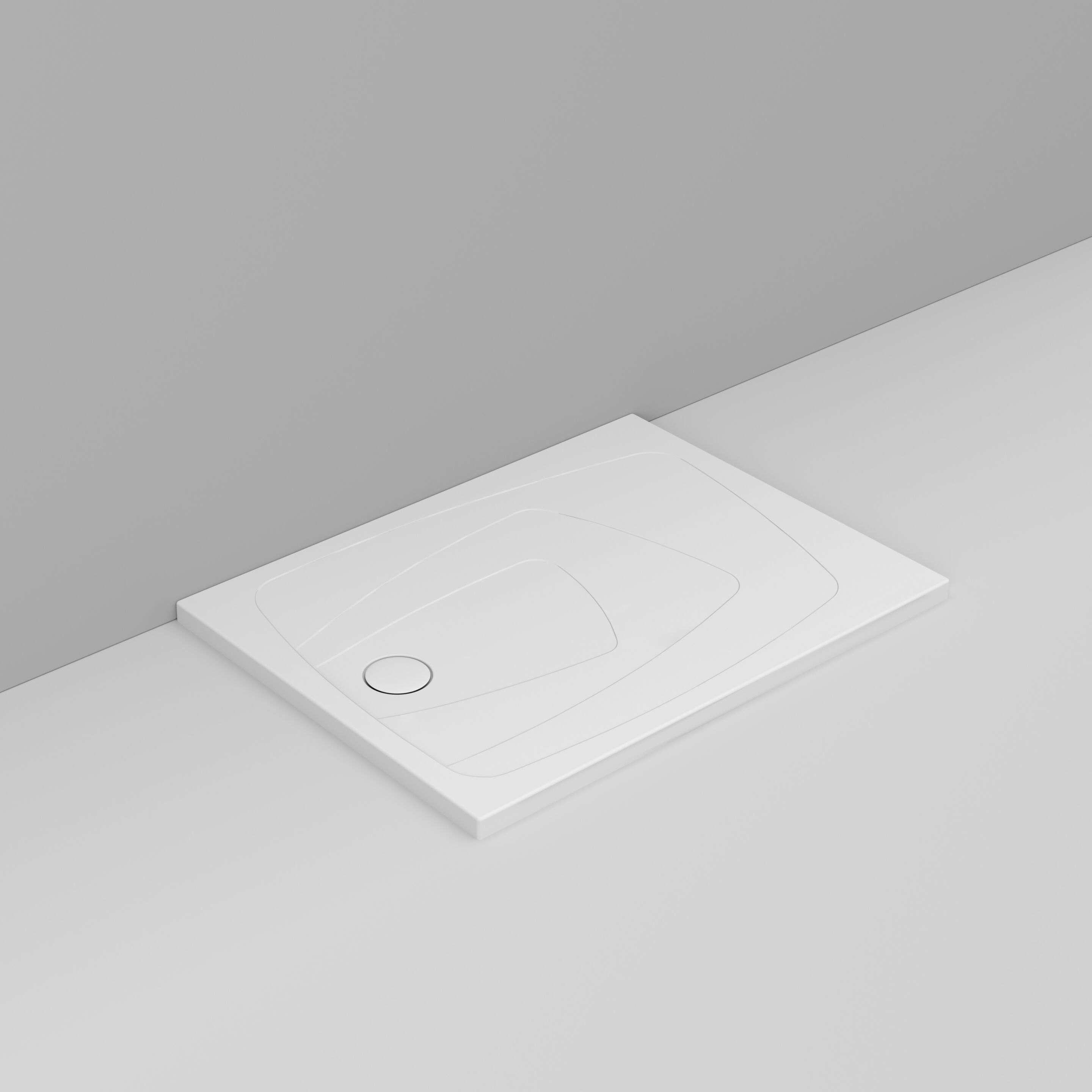 Керамический нескользящий прямоугольный поддон для душа Ceramica Dolomite за пределами ARCH-00148401 - Вид №173