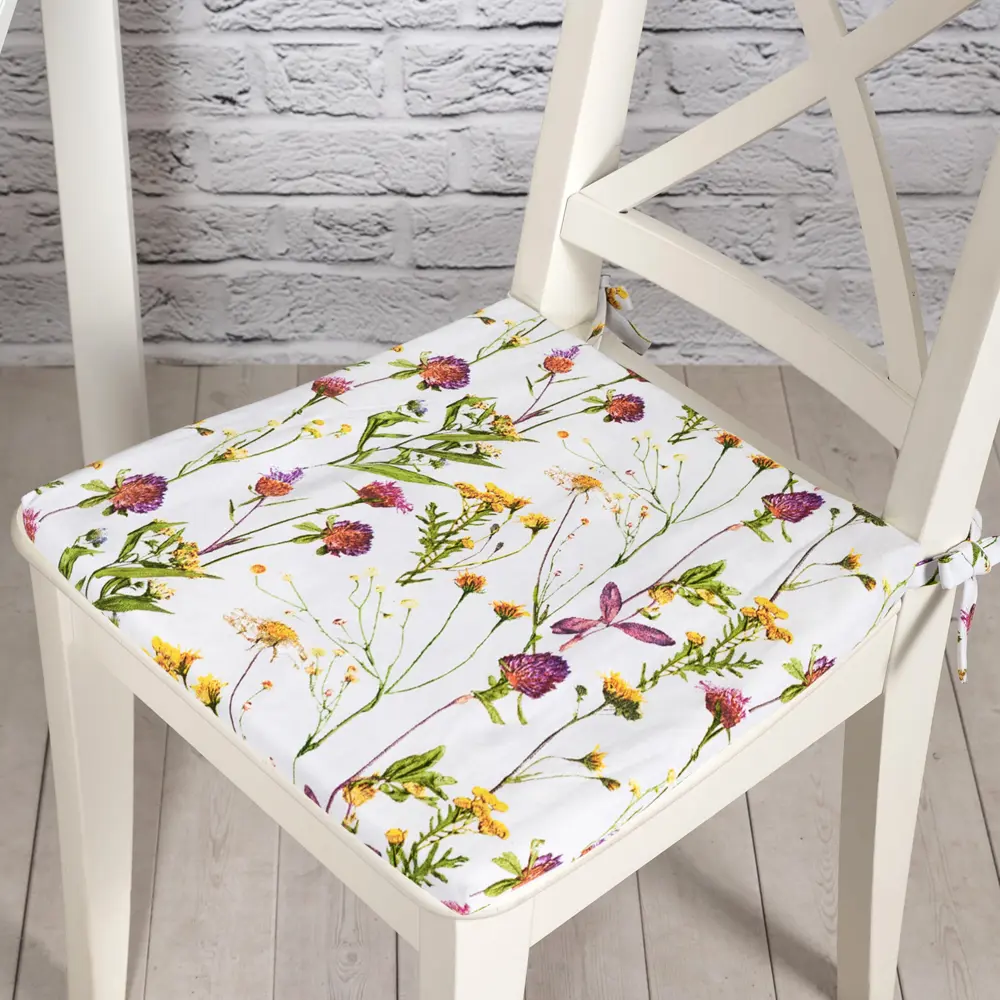 Подушка для стула Altali Экибана 35x35 см хлопок мультиколор 89076484 STLM-2013126  - Вид №1