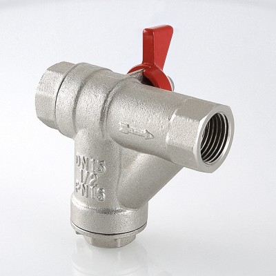 VT.294.N.05 Кран шаровой со встроенным прямым фильтром Valtec 3/4"  - Вид №13