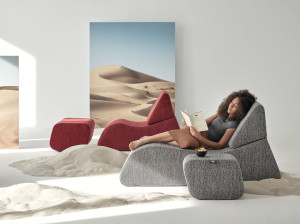 Ткань сад шезлонг