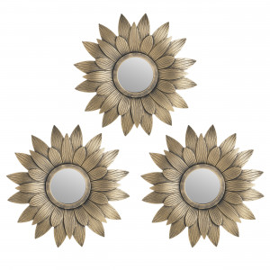 3895413.0009 ДЕКОР НАСТЕННЫЙ - ЗЕРКАЛО, НАБОР 3 ШТ TO4ROOMS